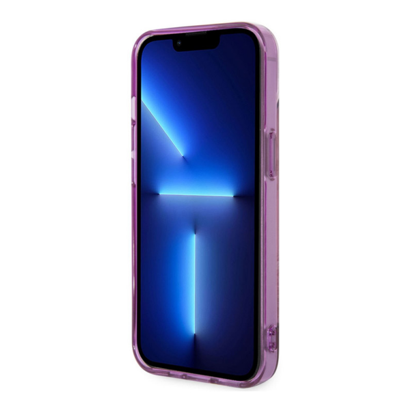 Maska za iPhone 14 Plus Guess PC/ TPU Jungle Pink - GUHCP14MHGJGHP