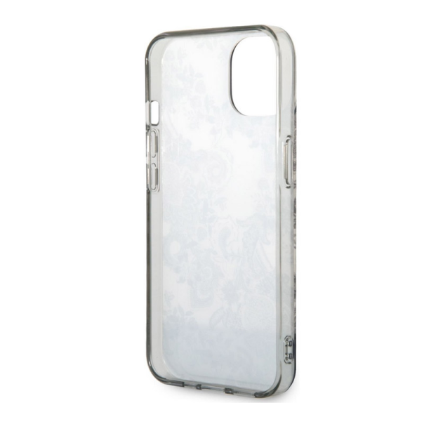 Maska za iPhone 14 Plus Guess PC/ TPU Toile De Jouy siva - GUHCP14MHGPLHG