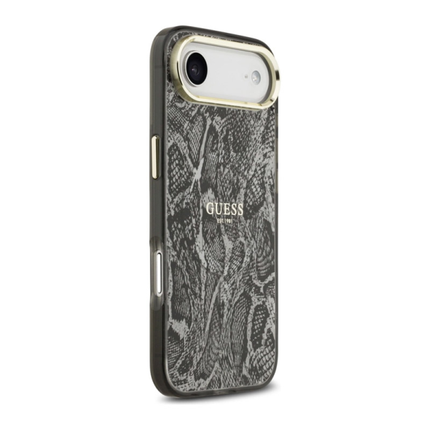 Maska za iPhone Air Guess Python Pattern MagSafe Case crna - DRO621589