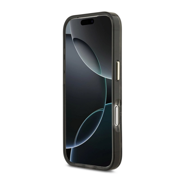 Maska za iPhone 17 Pro Guess Python Pattern MagSafe crna - DRO621577