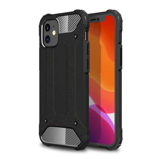 Maska za iPhone 12 mini Hard Border crna - 044343