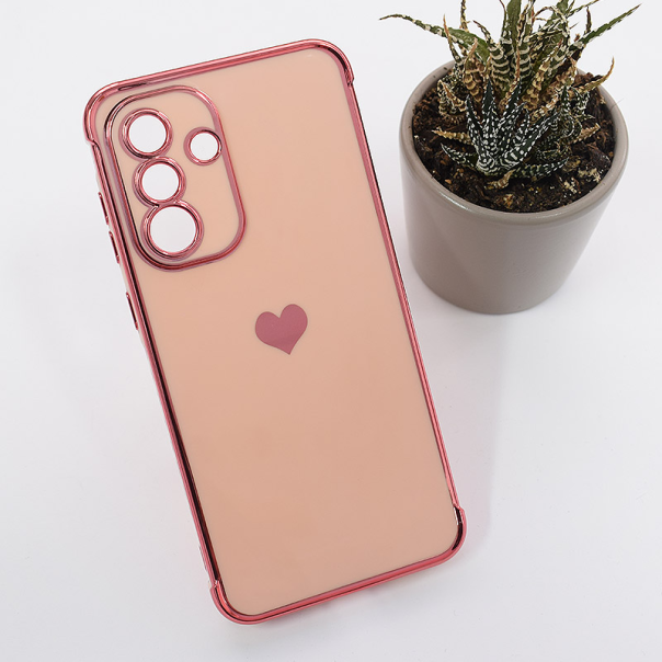 Maska za Samsung A36 5G/ A366B/ A56 5G/ A566B Heart Frame roze - 615279