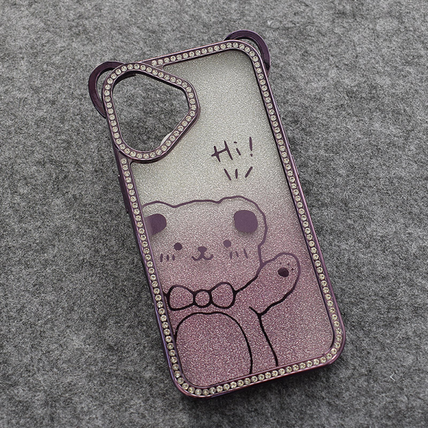 Maska za iPhone 16 HiBear ljubičasta - 621290