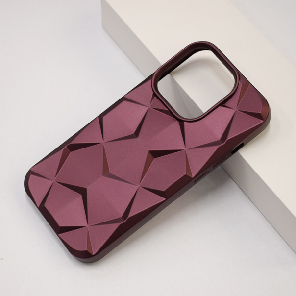 Maska za iPhone 14 Pro Hive bordo - 602068