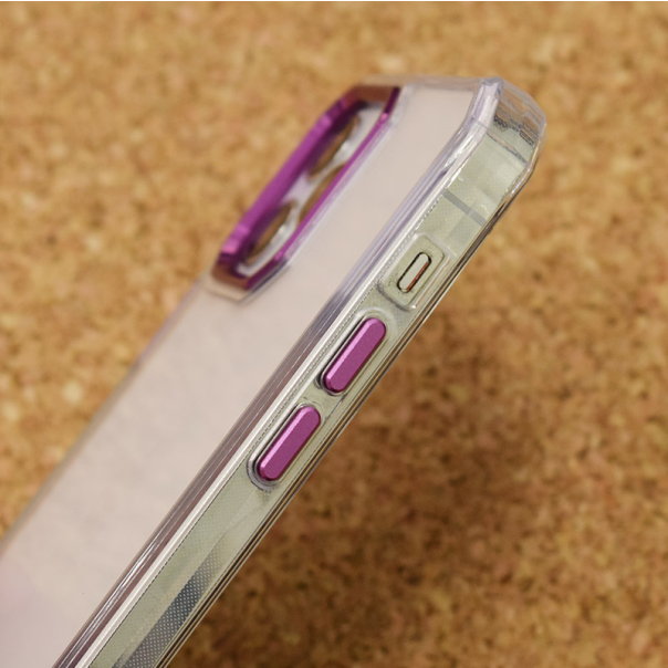 Maska za iPhone 14 Ice Cube Frame pink - 601003