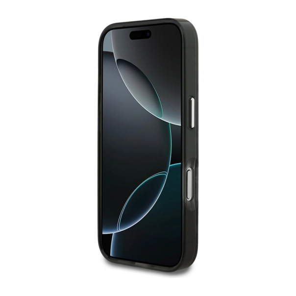 Maska Karl Lagerfeld IML Leopard Pattern MagSafe do iPhone 17 Pro crna - DRO621559