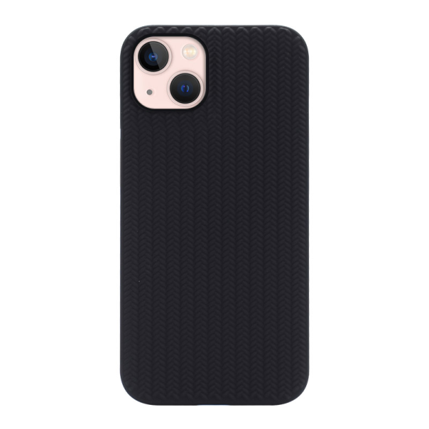 Maska za iPhone 14 Plus Knit crna - 058920