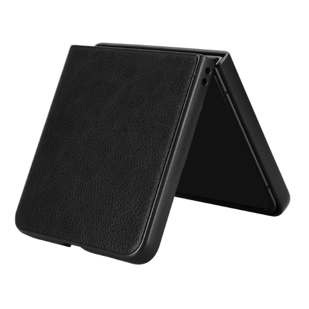 Maska za Samsung Galaxy Z Flip 7 Leather crna - 618918