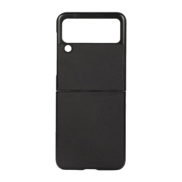 Maska za Samsung Galaxy Z Flip 4 Leather crna - 057517