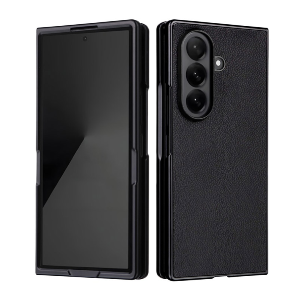 Maska za Samsung Galaxy Z Fold 7/ F966 Leather crna - 618920