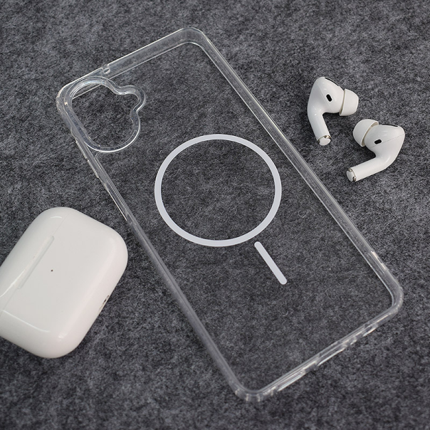 Maska za Samsung A07/ A075F Mag Case Clear Slim bela - 621710