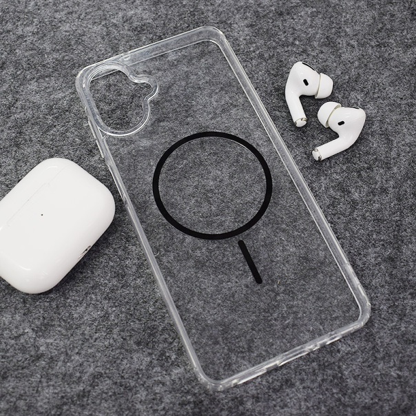 Maska za Samsung A07/ A075F Mag Case Clear Slim crna - 621711