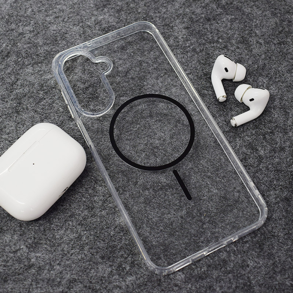 Maska za Samsung A17 5G/ A175F Mag Case Clear Slim crna - 621717