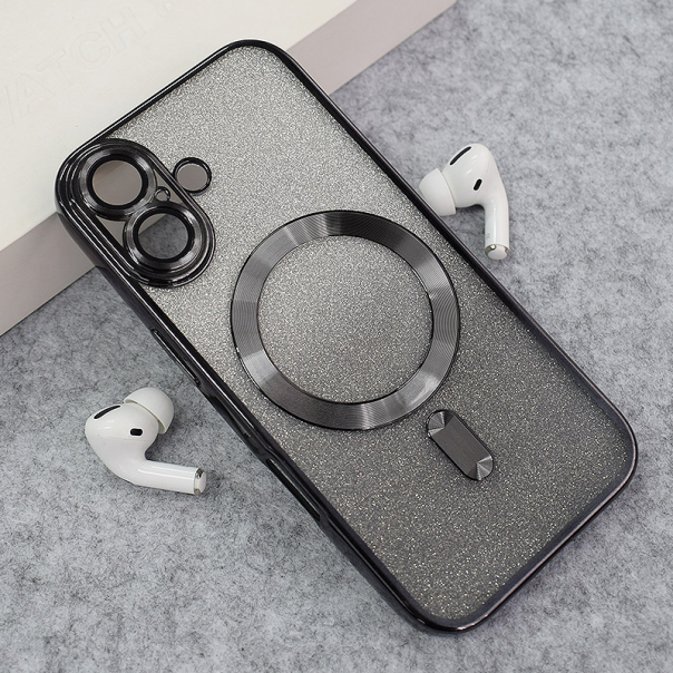 Maska za iPhone 17 Mag Case Electroplated crna - 619198