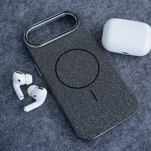 Maska za iPhone Air Mag Case Fashion Glitter crna - 618397