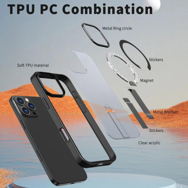 Maska za iPhone 16 Pro Max Mag Case Flex crna - 621472