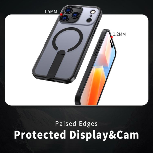 Maska za iPhone 17 Pro Mag Case Flex crna - 621465