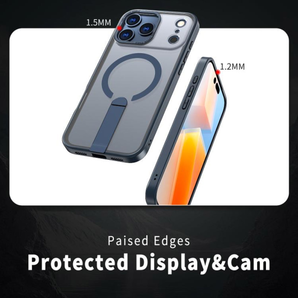 Maska za iPhone 17 Pro Max Mag Case Flex plava - 621471