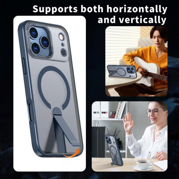 Maska za iPhone 17 Pro Max Mag Case Flex plava - 621471