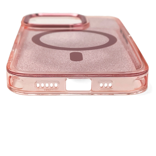 Maska za iPhone 16 Pro Max Mag Case Glitter ljubičasta - 616313