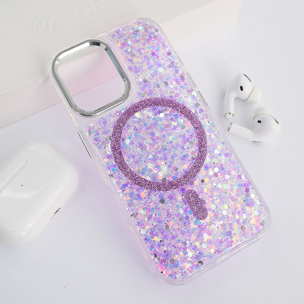 Maska za iPhone 16 Mag Case Glue ljubičasta - 616045