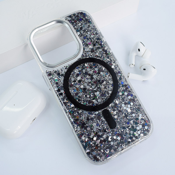 Maska za iPhone 16 Pro Mag Case Glue crna - 616050