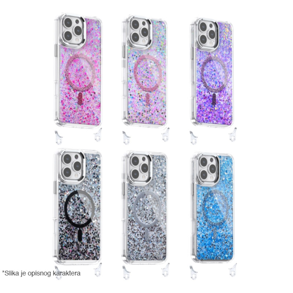 Maska za iPhone 17 Pro Mag Case Glue crna - 618433