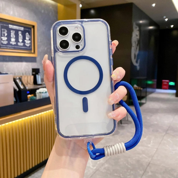 Maska za iPhone 16 Mag Case Grip and Go crna - 618578