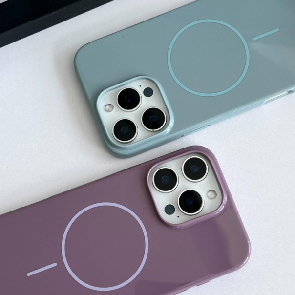 Maska za iPhone 15 krem Mag Case Nanobeats - 617913