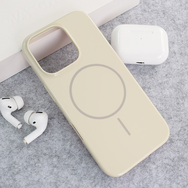 Maska za iPhone 16 Pro Max krem Mag Case Nanobeats - 617933