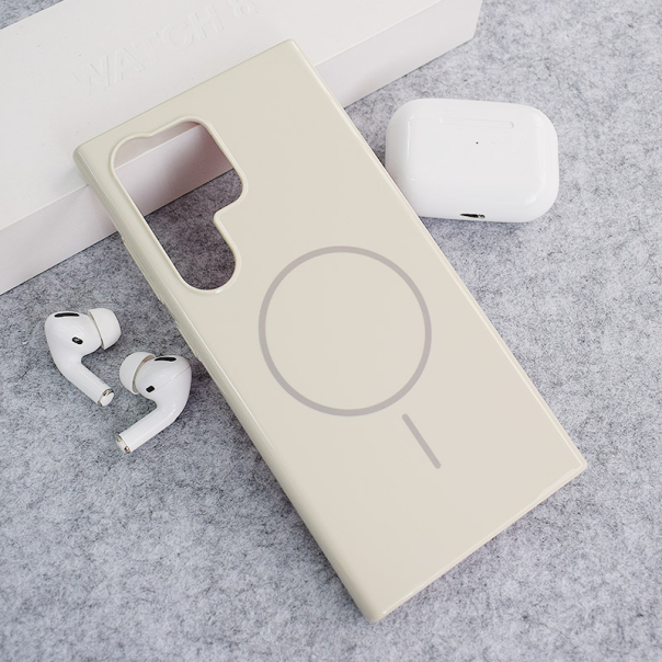 Maska za Samsung S25 Ultra/ S938B krem Mag Case Nanobeats - 617945