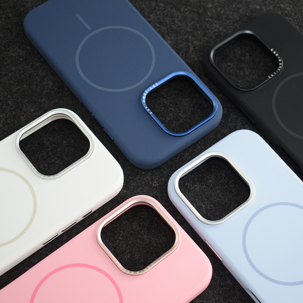 Maska za iPhone 16 powder rose Mag Case Nanobit Pure - 620020