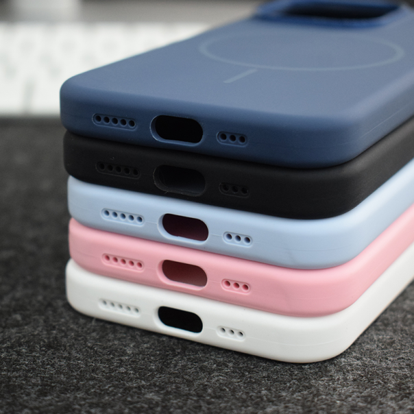 Maska za iPhone 16 Pro sky blue Mag Case Nanobit Pure - 620023