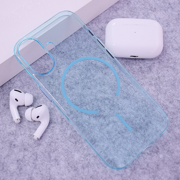 Maska za iPhone 17 Mag Case Neon plava - 618454