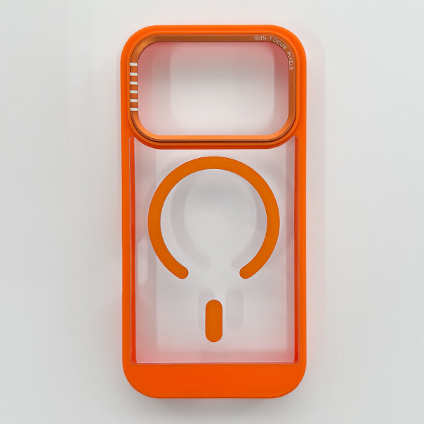 Maska za iPhone 17 Pro Mag Case Orange Frame Graphic - 621445