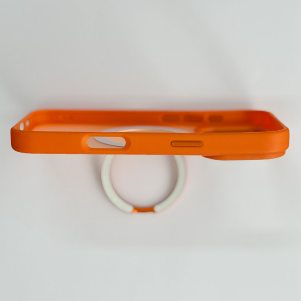Maska za iPhone 17 Pro Mag Case Orange Halo Clear - 621441