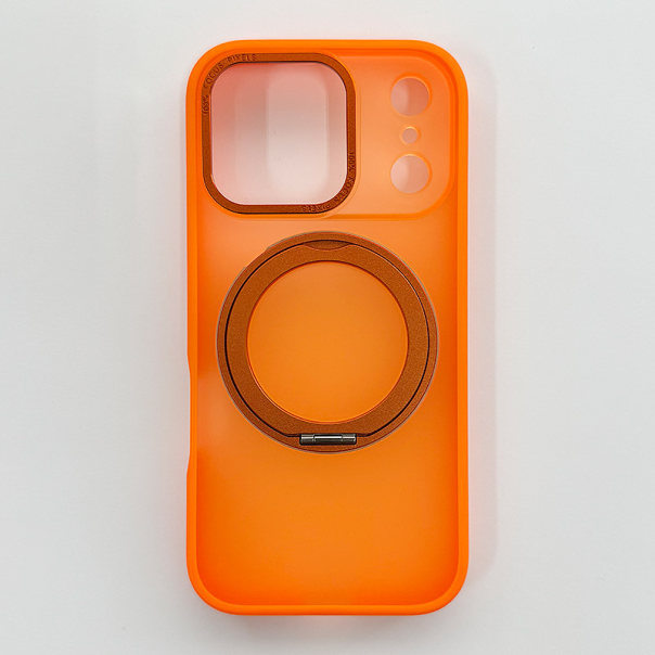 Maska za iPhone 17 Pro Max Mag Case Orange Kickstand - 621444