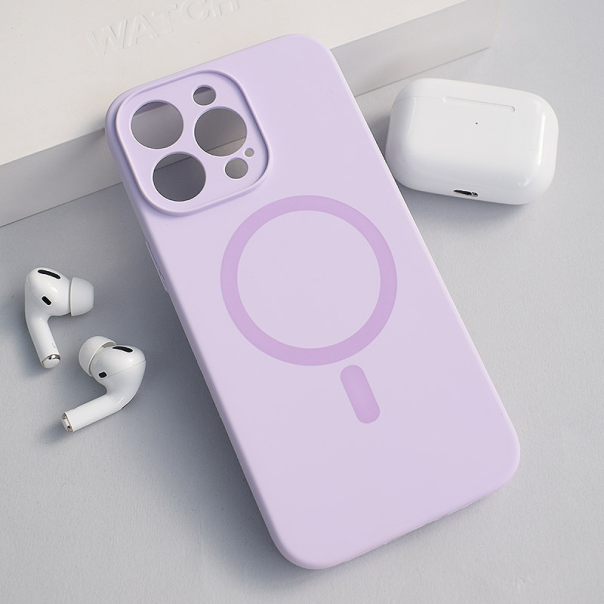Maska za iPhone 15 Pro Max Mag Case PureTone lila - 615972