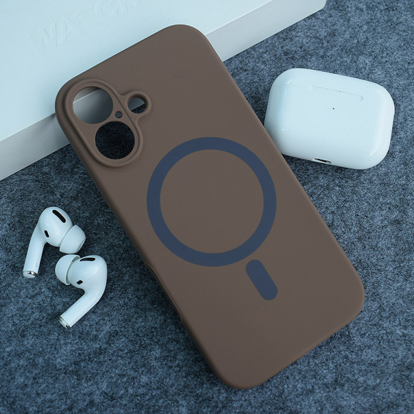 Maska za iPhone 16 braon Mag Case PureTone - 621527