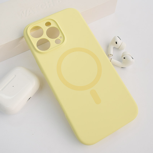 Maska za iPhone 16 Pro Max Mag Case PureTone žuta - 615978