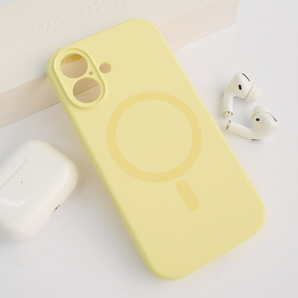 Maska za iPhone 16 Mag Case PureTone žuta - 615975
