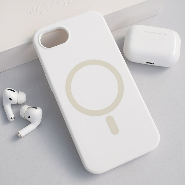 Maska za iPhone 16e Mag Case PureTone bela - 617188