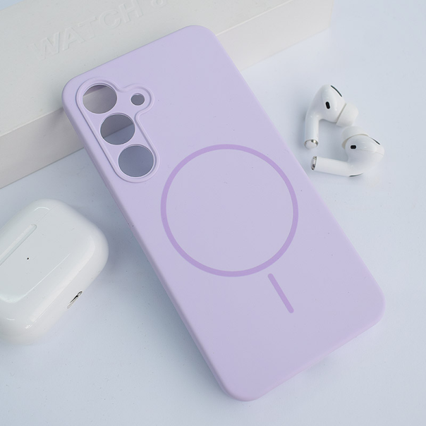 Maska za Samsung S24/ S921B/ S25/ S931B Mag Case PureTone lila - 615303