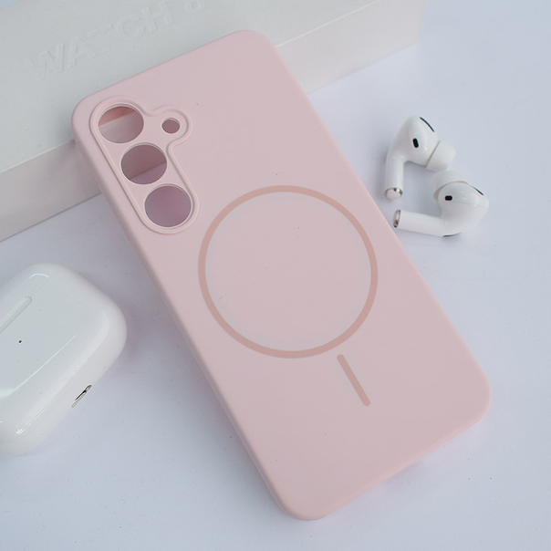 Maska za Samsung S24/ S921B/ S25/ S931B Mag Case PureTone roze - 615304