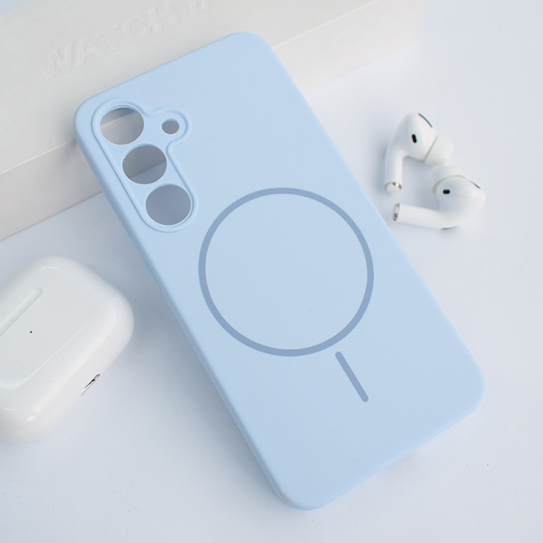 Maska za Samsung S24/ S921B/ S25/ S931B Mag Case PureTone svetlo plava - 615305