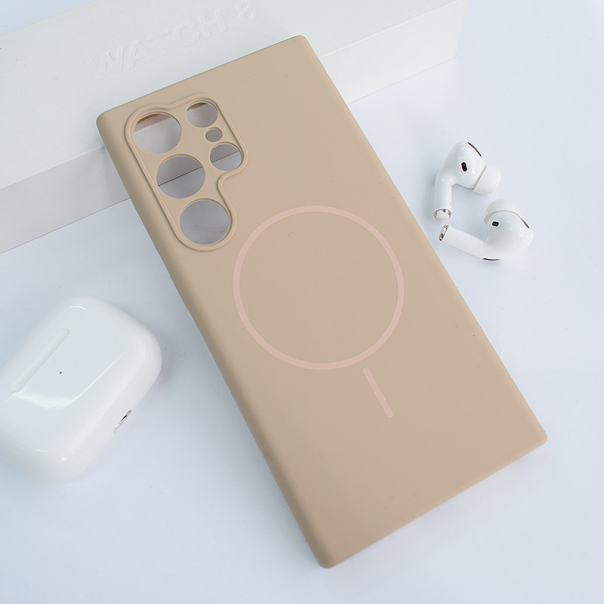 Maska za Samsung S24 Ultra/ S928B Mag Case PureTone svetlo braon - 615297