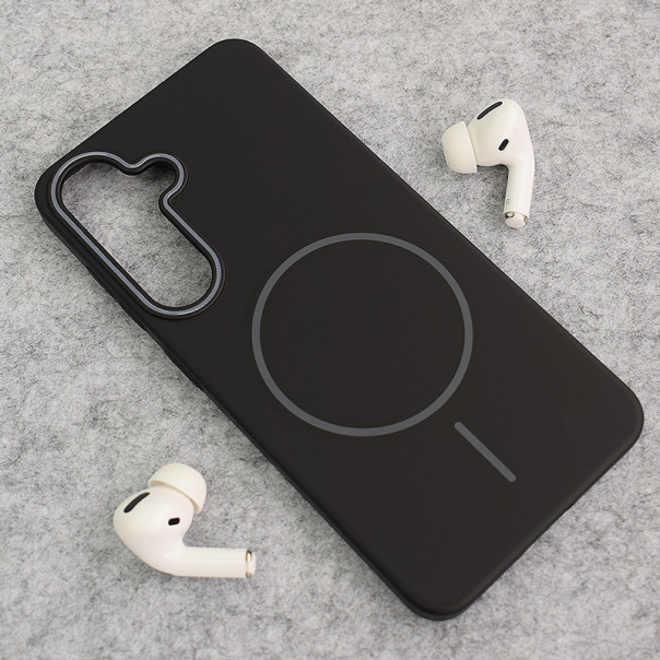 Maska za Samsung S24/ S921B/ S25/ S931B Mag Case Smooth Touch crna - 617982