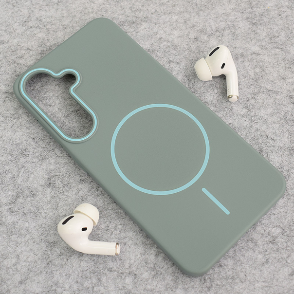 Maska za Samsung S24/ S921B/ S25/ S931B Mag Case Smooth Touch plava - 617985