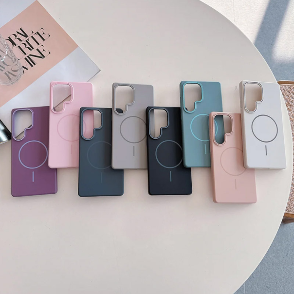 Maska za Samsung S25 Ultra Mag Case Smooth Touch plava - 617989