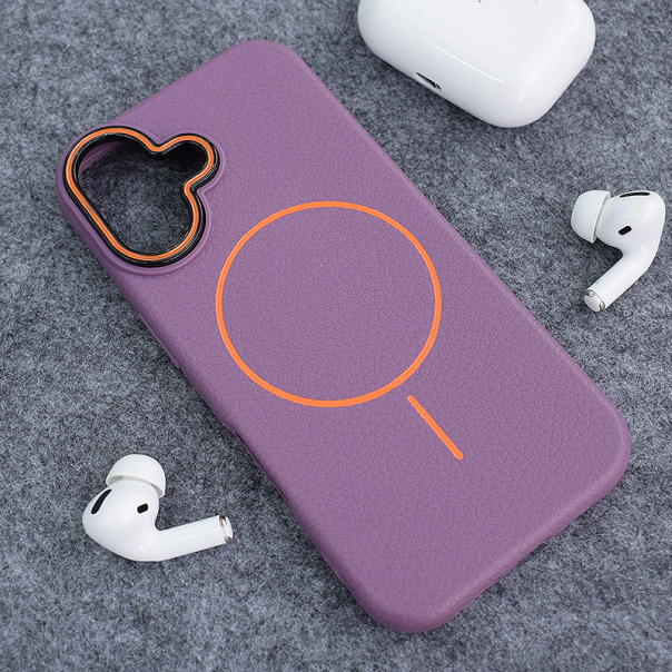 Maska za iPhone 16 Mag Case Summer Beats ljubičasta - 617818